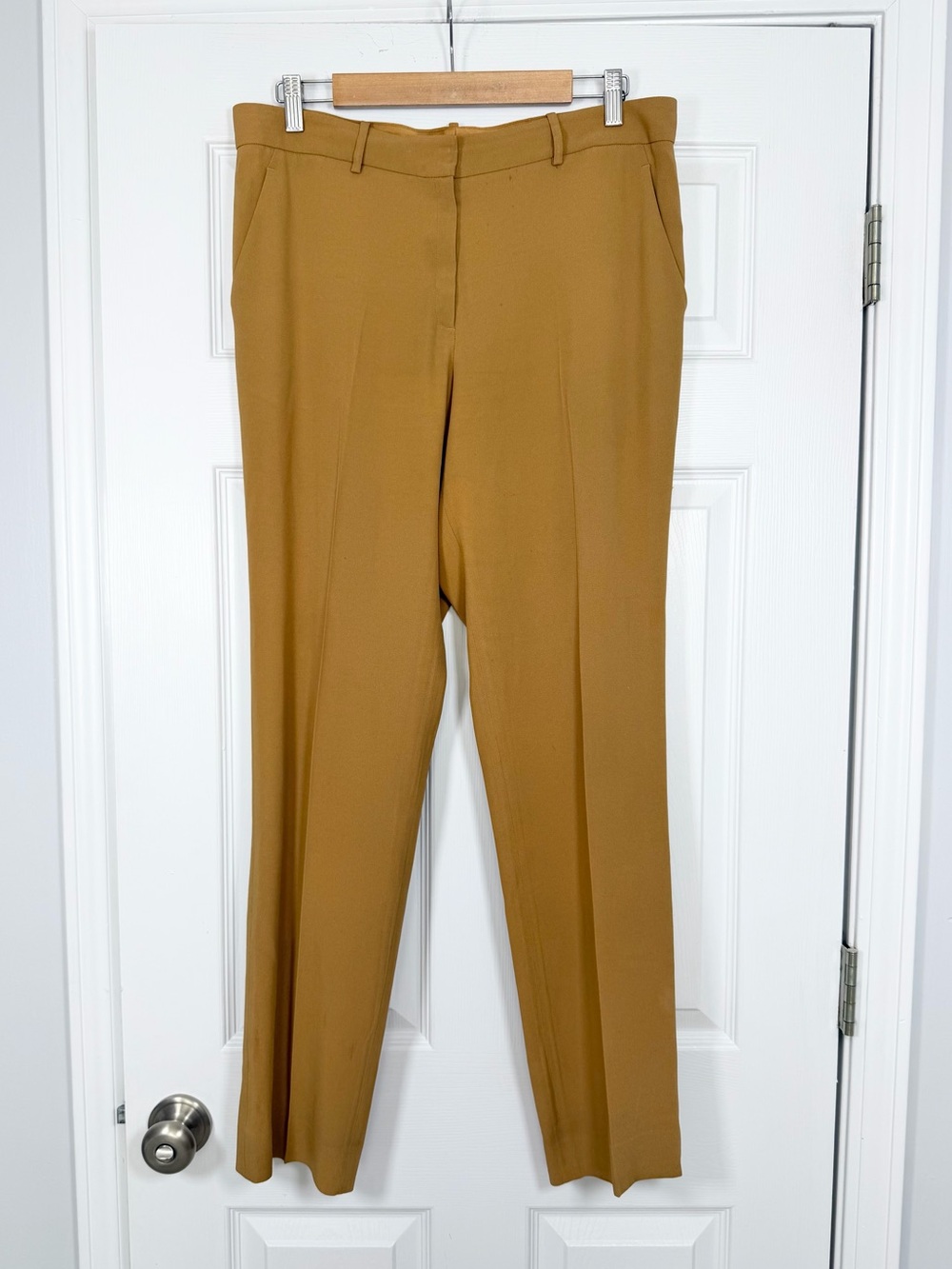 The Row Size 8 • Light Brown Trousers Pants.